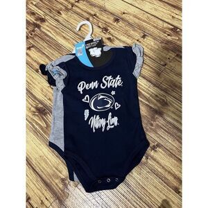 NWT Gen 2 Penn State Nittany Lions 2pc Creeper Set 3-6m Girls